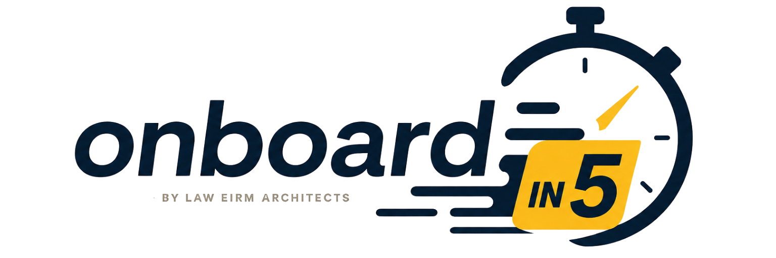 Onboardin5 by Law Firm Architects